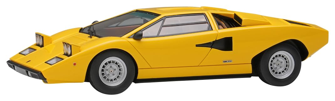 Модель EIDOLON Lamborghini Countach LP400 1974 Открытые фары Желтый Готовая модель EM822A 1/43
Модель EIDOLON Lamborghini Countach LP400 1974 Открытые фары Желтый Готовая модель EM822A 1/43