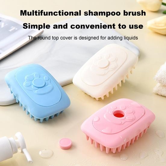 Щетка для купания домашних животных Yousheng Pet Bath Brush 2-в-1, массажная расческа для спа-салона, мягкий силиконовый инструмент для ухода за шерстью, средство для чистки шерсти в душе для домашних животных, щетка-дозатор для жидкости, принадлежности д
Щетка для купания домашних животных Yousheng Pet Bath Brush 2-в-1, массажная расческа для спа-салона, мягкий силиконовый инструмент для ухода за шерстью, средство для чистки шерсти в душе для домашних животных, щетка-дозатор для жидкости, принадлежности д