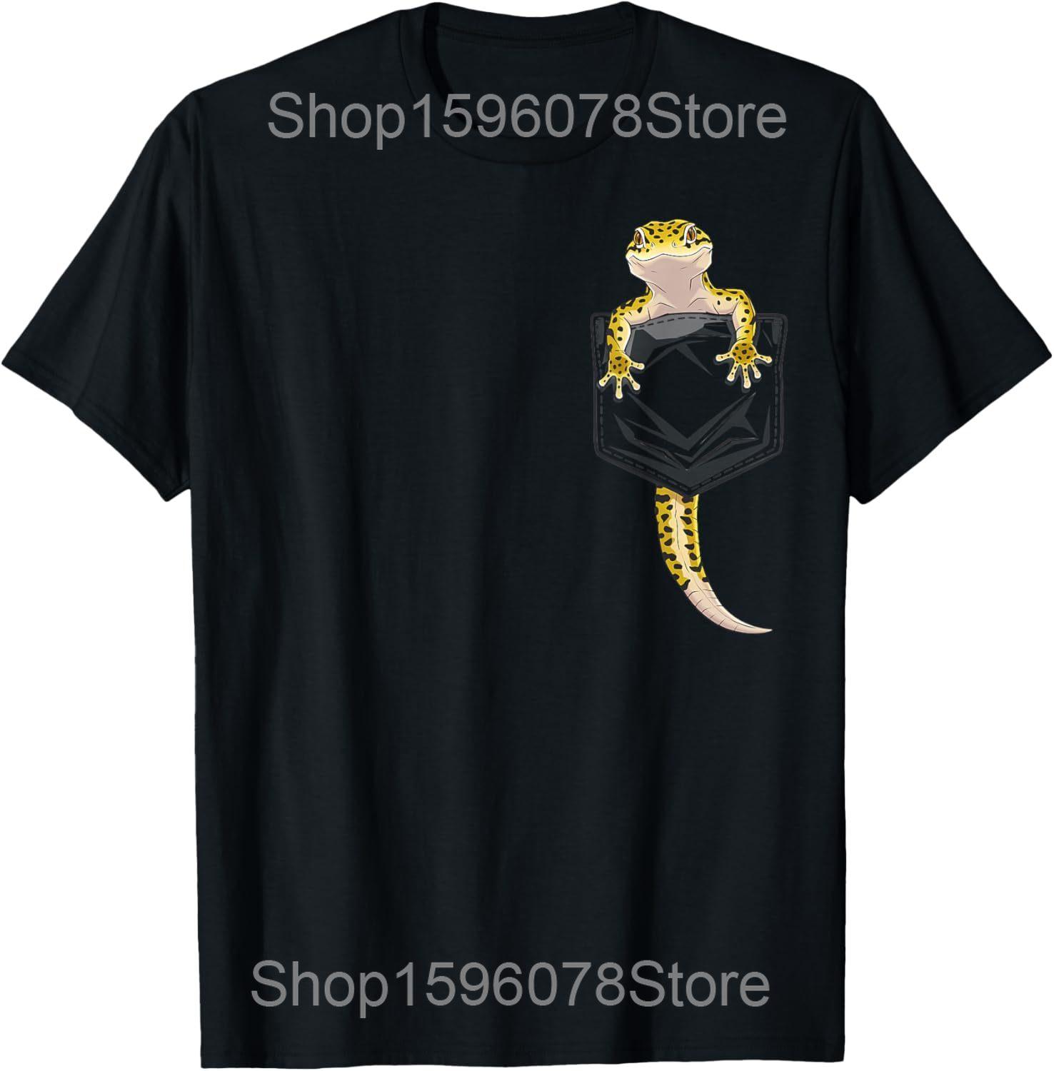 Cute Leopard Gecko Pocket T Shirts Men Women Christmas Gift Streetwear Tee Shirt Short Sleeve Unisex Loose Clothing 4XL
Cute Leopard Gecko Pocket T Shirts Men Women Christmas Gift Streetwear Tee Shirt Short Sleeve Unisex Loose Clothing 4XL
