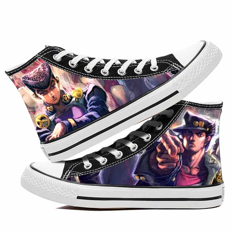 Аніме Мультфільм Студенти High Help Cosplay Cos JoJo s Bizarre Adventure Shoes Canvas Fashion Shoes Casual Comfortable Men Women 38 різнокольоровий
Аніме Мультфільм Студенти High Help Cosplay Cos JoJo s Bizarre Adventure Shoes Canvas Fashion Shoes Casual Comfortable Men Women 38 різнокольоровий