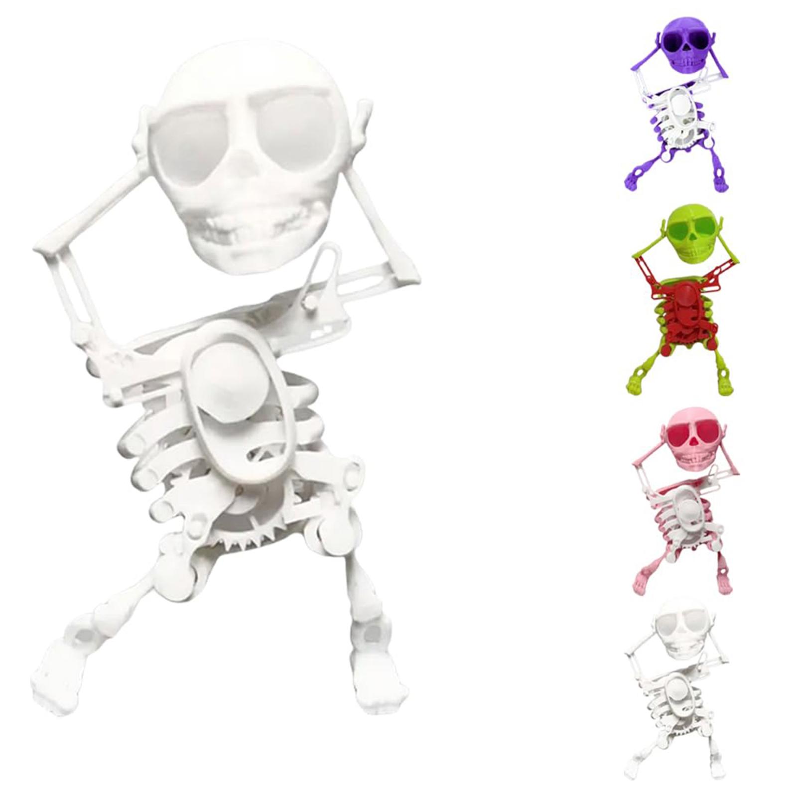 DIY Dancing Skeleton Model Kit Interactive Assembly Educational Toy for Kids and Adults Mechanical Moving Skeleton Figure білий
DIY Dancing Skeleton Model Kit Interactive Assembly Educational Toy for Kids and Adults Mechanical Moving Skeleton Figure білий