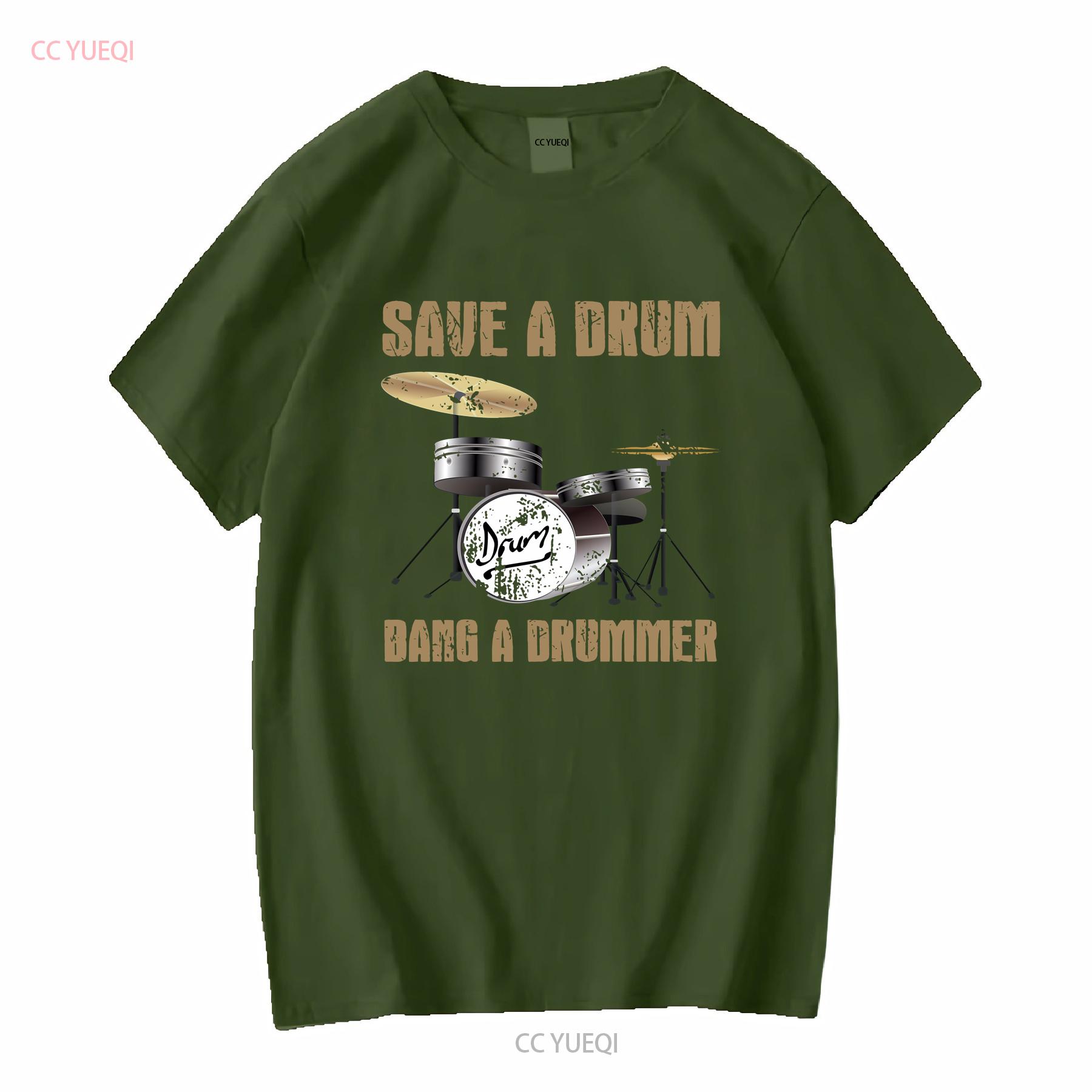 Save a Drum Bang Drummer Funny Musician or Audiophile Band T Shirt long sleeves vintage Washed fashion homme Unisex Slightly 4XL
Save a Drum Bang Drummer Funny Musician or Audiophile Band T Shirt long sleeves vintage Washed fashion homme Unisex Slightly 4XL