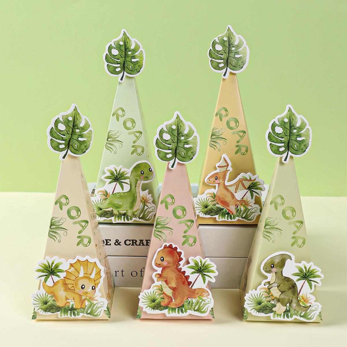 Cartoon Dinosaur Box Candy Box Birthday Party Decoration Triangle DIY Candy Box Safari Wild One Birthday Decor Kids Baby Shower as picture
Cartoon Dinosaur Box Candy Box Birthday Party Decoration Triangle DIY Candy Box Safari Wild One Birthday Decor Kids Baby Shower as picture