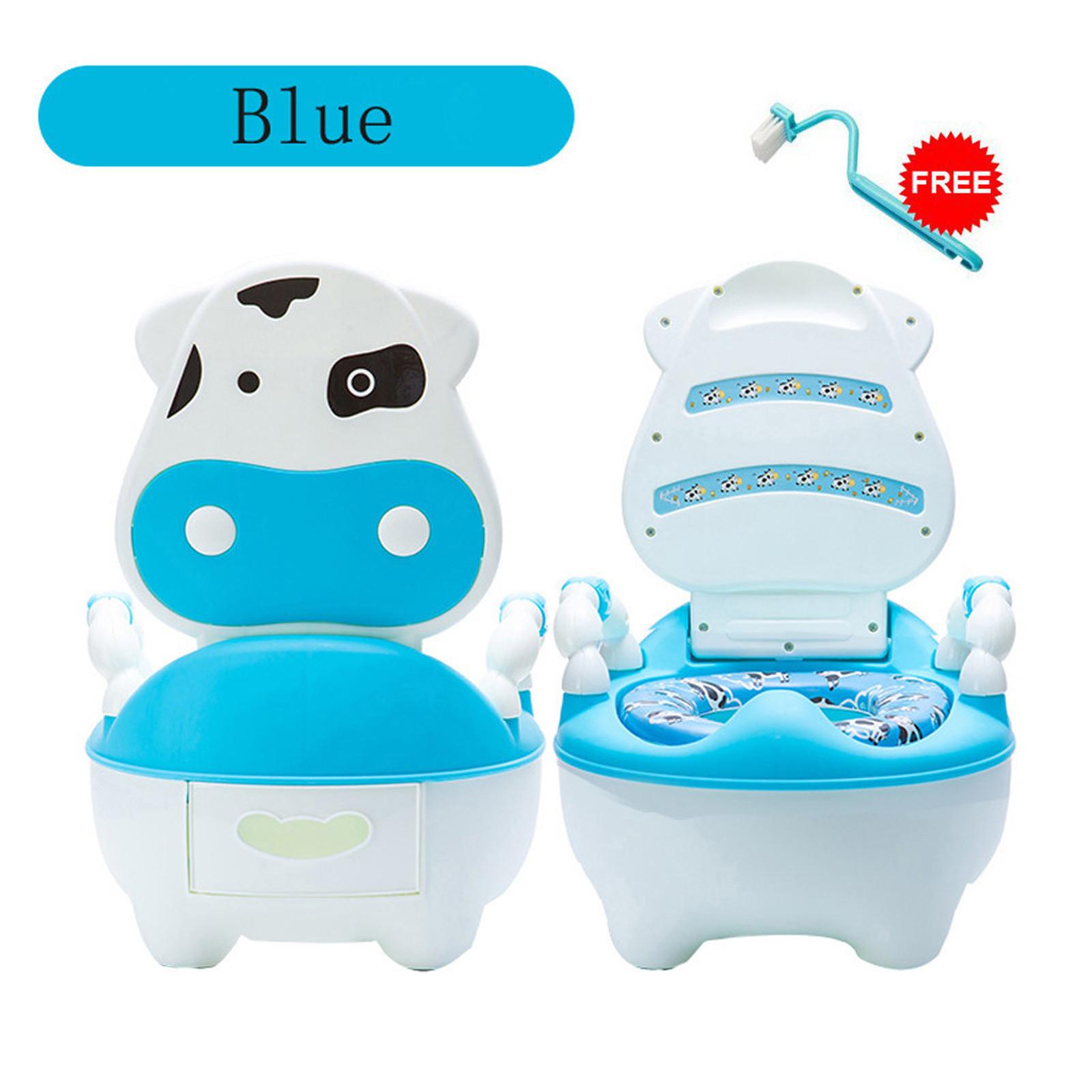 Милый коровий горшок для туалета для мальчиков и девочек 30*30*20 CM синий
Милый коровий горшок для туалета для мальчиков и девочек 30*30*20 CM синий