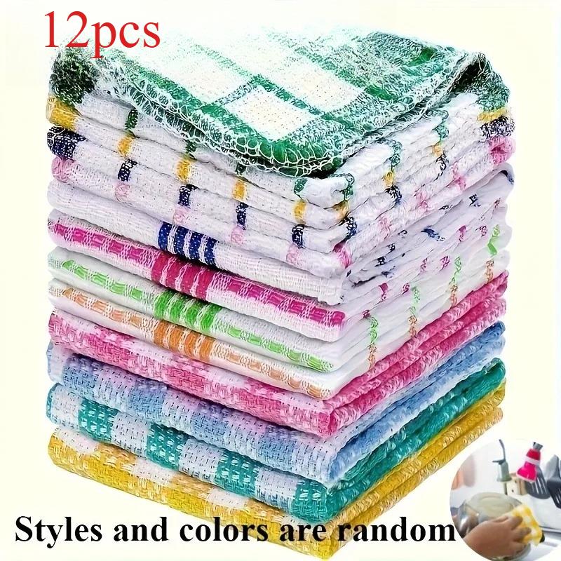 12pcs Dish Towels Featuring a Nest Design. They Dry Rapidly, Possess Excellent Water Absorption, Are Suitable for Hand Washing
12pcs Dish Towels Featuring a Nest Design. They Dry Rapidly, Possess Excellent Water Absorption, Are Suitable for Hand Washing