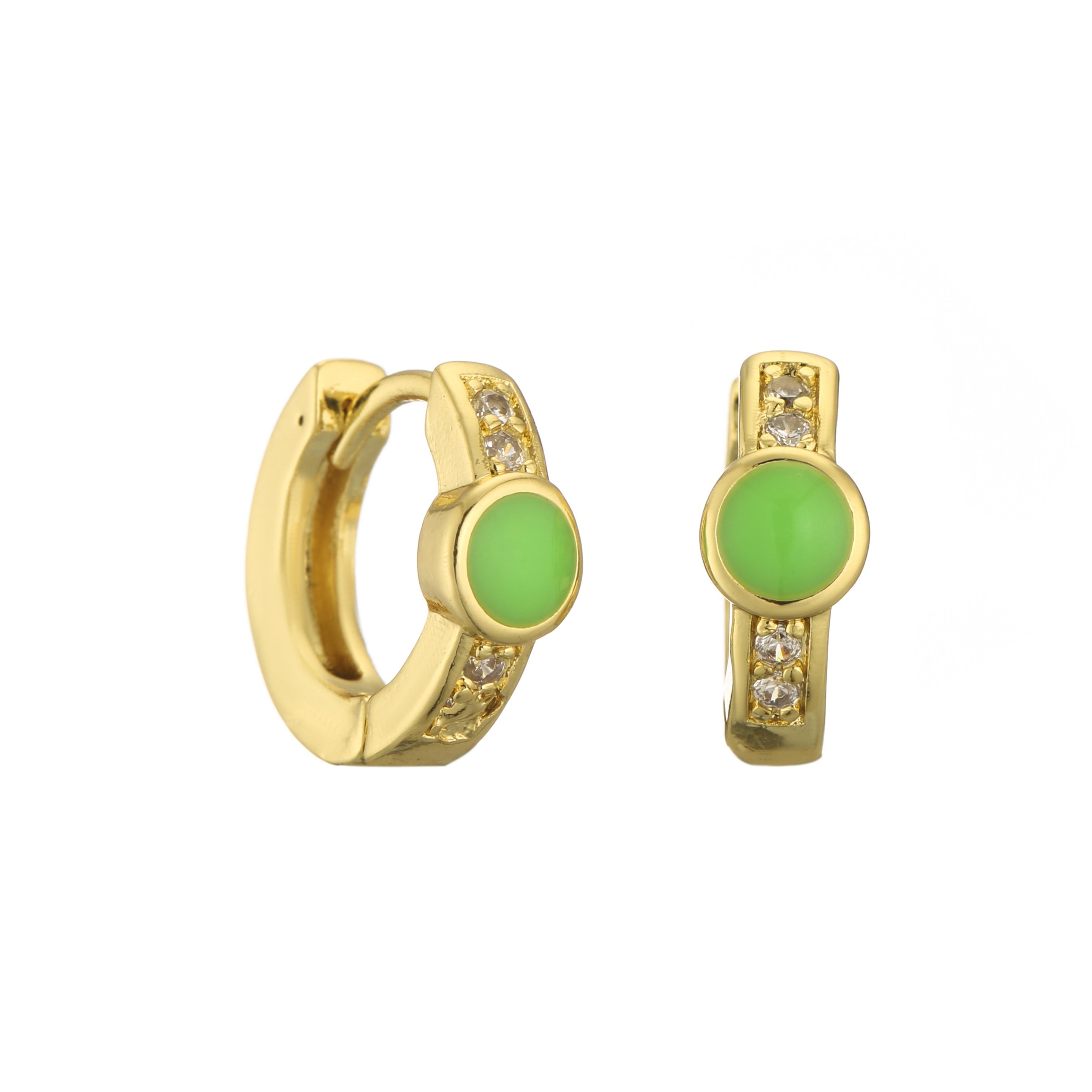 HECHENG,Rainbow Small Hoop Earring,Bright Fluorescent Zircon Geometric Round Earrings,CZ Gold Color Zircon
HECHENG,Rainbow Small Hoop Earring,Bright Fluorescent Zircon Geometric Round Earrings,CZ Gold Color Zircon