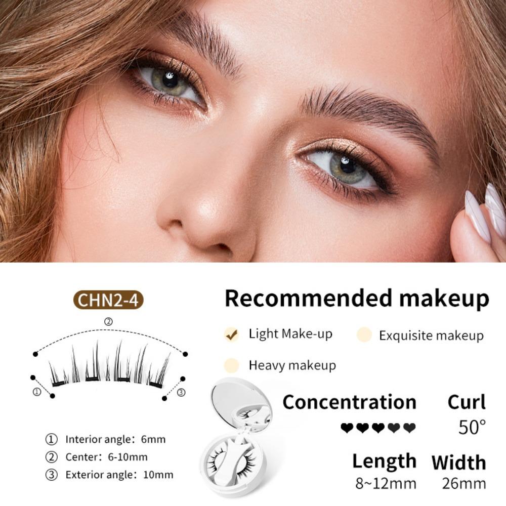 Fluffy Wispy Magnetic False Eyelashes Reusable Magnetic False Eyelash Novice
Fluffy Wispy Magnetic False Eyelashes Reusable Magnetic False Eyelash Novice