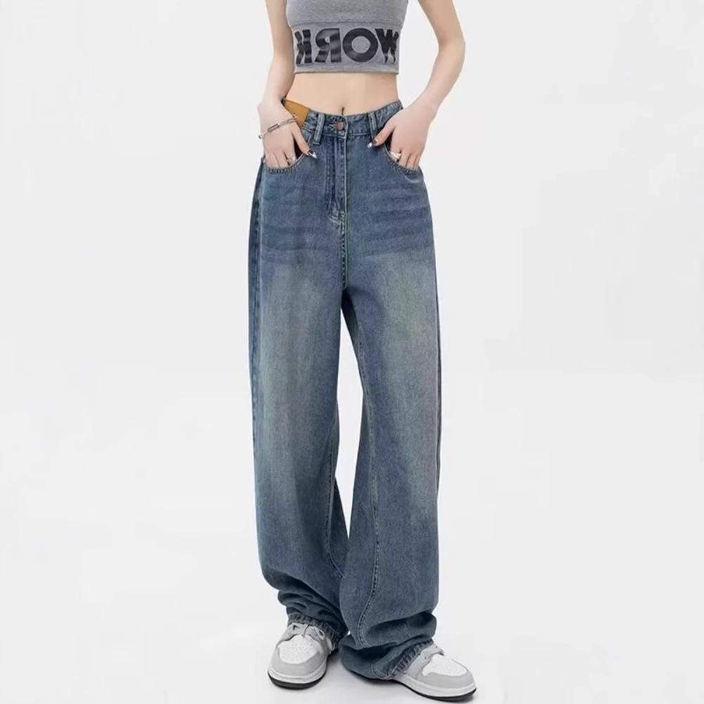 2025 Hong Kong-Style High Waist Tie-Wide Leg Jeans: Retro American Design, Loose Fit, Slimming Effect 2XL
2025 Hong Kong-Style High Waist Tie-Wide Leg Jeans: Retro American Design, Loose Fit, Slimming Effect 2XL