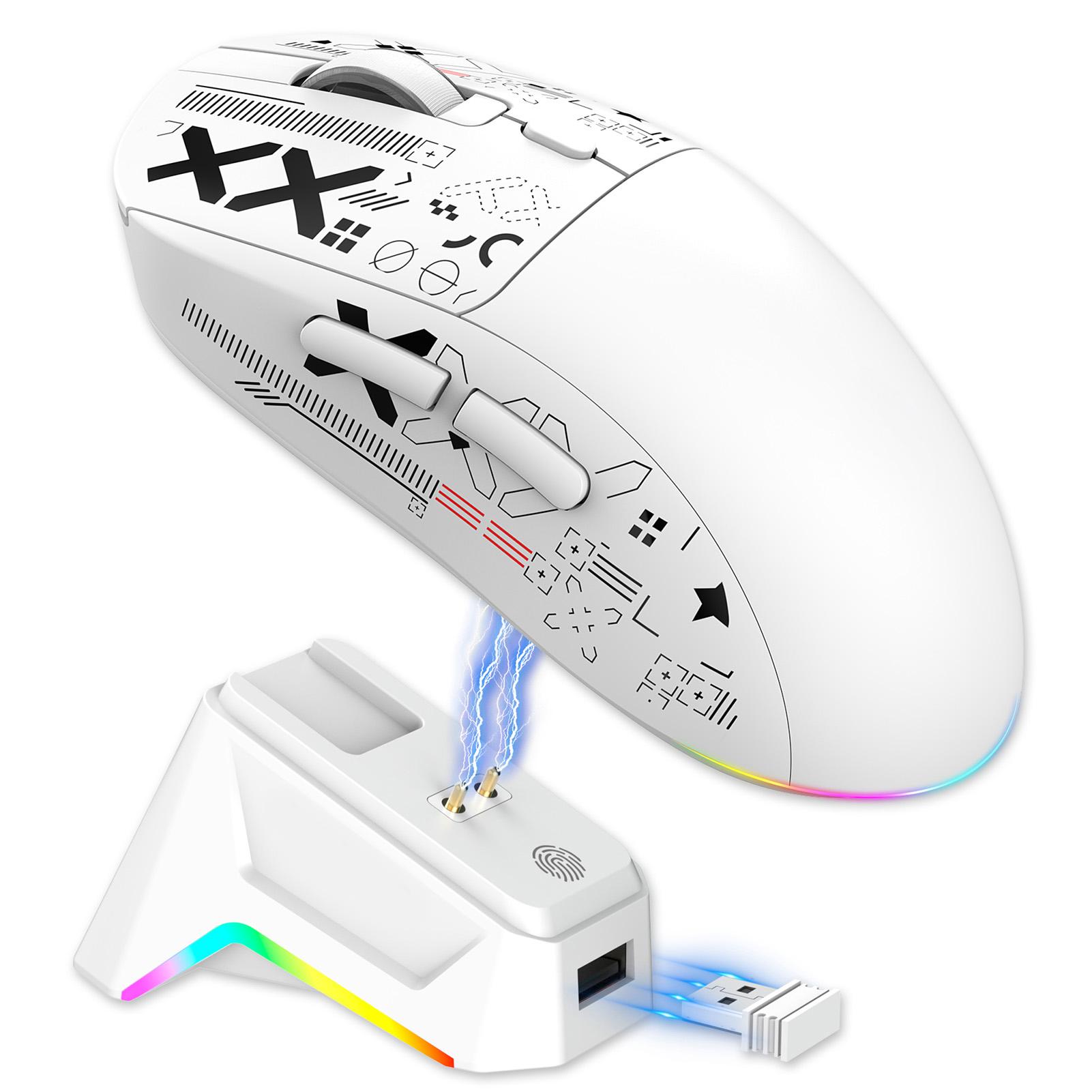 3-Mode Gaming Mouse RGB Light with Magnetic Charging Base Programmable for PC Laptop
3-Mode Gaming Mouse RGB Light with Magnetic Charging Base Programmable for PC Laptop