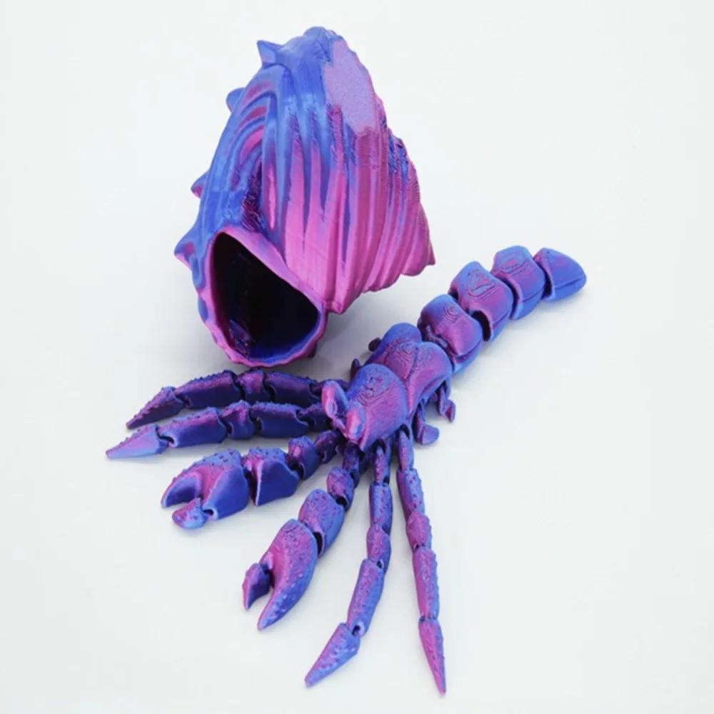 3D Printed Hermit Crab Decor Poseable Articulated Figurine,Ocean-Themed Desk Ornament, Unique Gift for Marine Life Enthusiasts
3D Printed Hermit Crab Decor Poseable Articulated Figurine,Ocean-Themed Desk Ornament, Unique Gift for Marine Life Enthusiasts