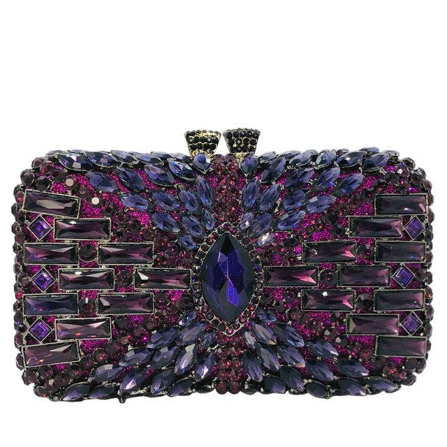 Boutique De FGG Burgundy Red Rhinestone Clutch Purses for Women Dressy, Formal Party Evening Bags Crystal Clutch Wedding Handbag Mini Clutch
Boutique De FGG Burgundy Red Rhinestone Clutch Purses for Women Dressy, Formal Party Evening Bags Crystal Clutch Wedding Handbag Mini Clutch