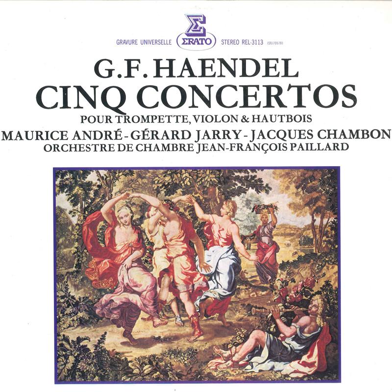 LP Record JEAN-FRANCOIS PAILLARD, ORCHESTRE D - Handel: Cinq Concertos REL3113 ERATO 1982 Japan Obi Classical Used
LP Record JEAN-FRANCOIS PAILLARD, ORCHESTRE D - Handel: Cinq Concertos REL3113 ERATO 1982 Japan Obi Classical Used