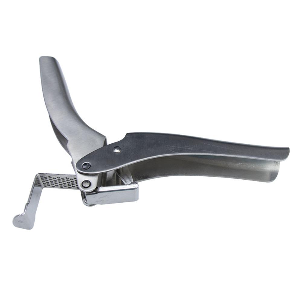 Серебряный пресс для чеснока, кухонный инструмент, ручной пресс для грязи, легко чистящаяся мясорубка для чеснока, ресторан
Серебряный пресс для чеснока, кухонный инструмент, ручной пресс для грязи, легко чистящаяся мясорубка для чеснока, ресторан