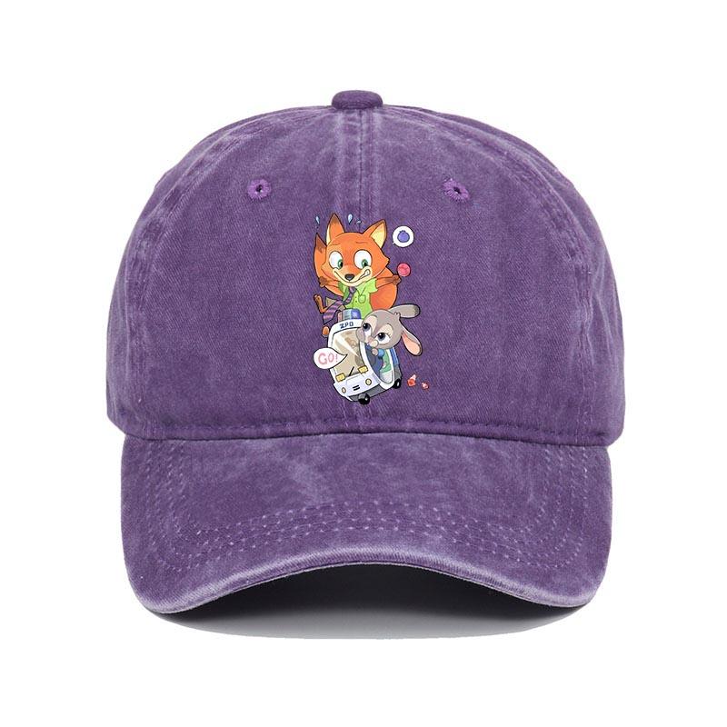 Cartoon Zootopia Printed Baseball Cap Nick Judy Trucker Hat Men Women Couple Retro Summer Casual Outdoor Adjustable Dad Hat
Cartoon Zootopia Printed Baseball Cap Nick Judy Trucker Hat Men Women Couple Retro Summer Casual Outdoor Adjustable Dad Hat