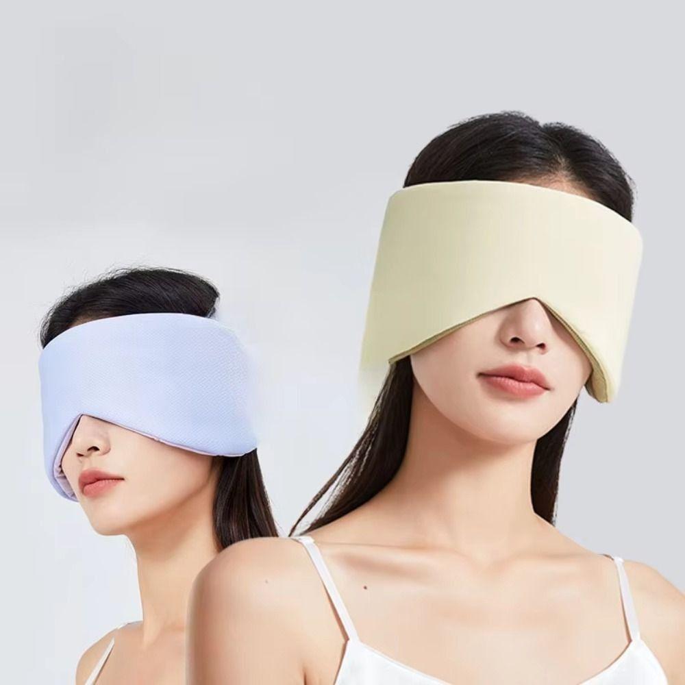 Portable Eye Cover Patch Full Surround Sleeping Mask Sleep Eye Mask Blindfold Office бежевый
Portable Eye Cover Patch Full Surround Sleeping Mask Sleep Eye Mask Blindfold Office бежевый