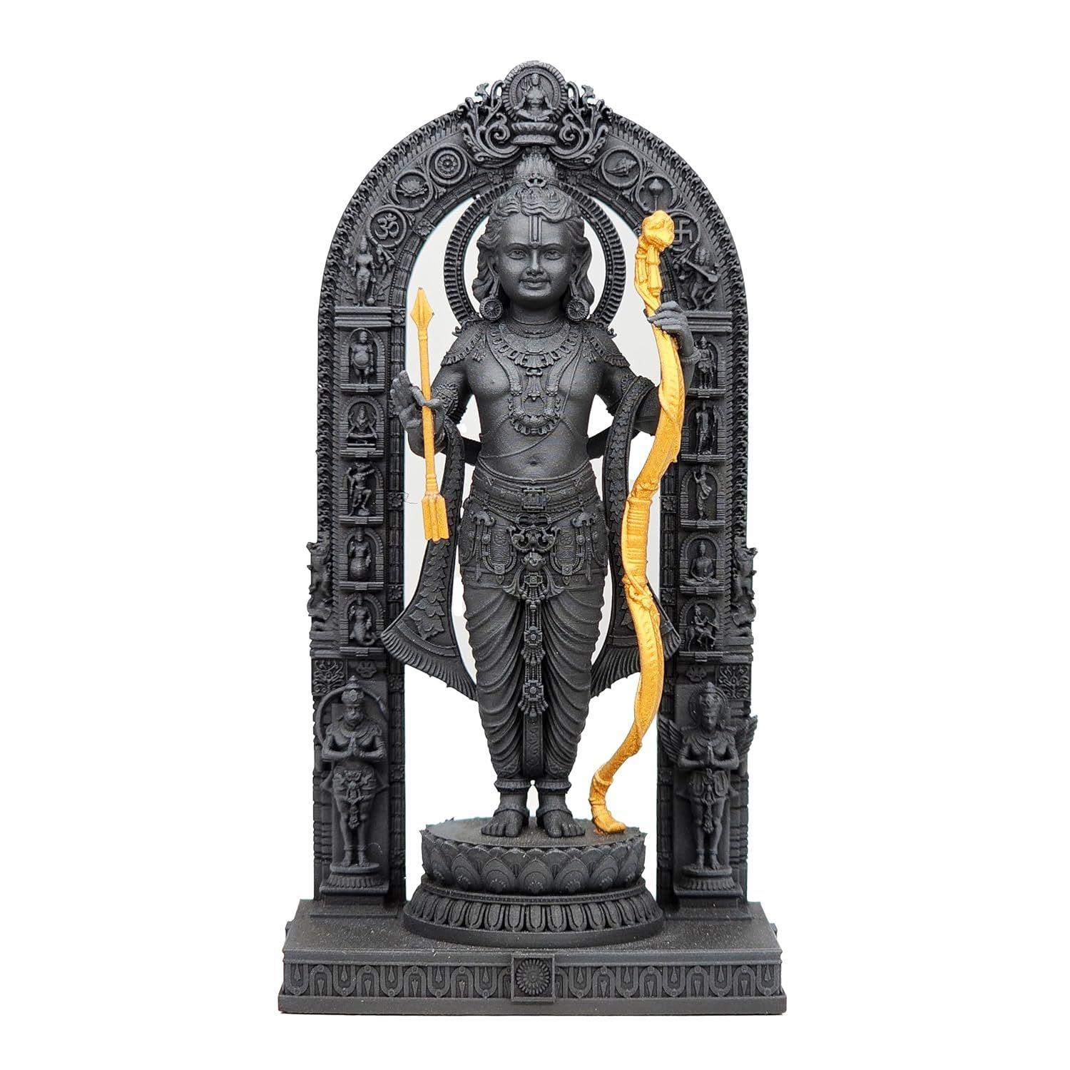 Ram Lalla Idol, 3D Printed, UV Resin, Hindu Religious Statue of Lord Rama Ayodhya 4 INCH
Ram Lalla Idol, 3D Printed, UV Resin, Hindu Religious Statue of Lord Rama Ayodhya 4 INCH