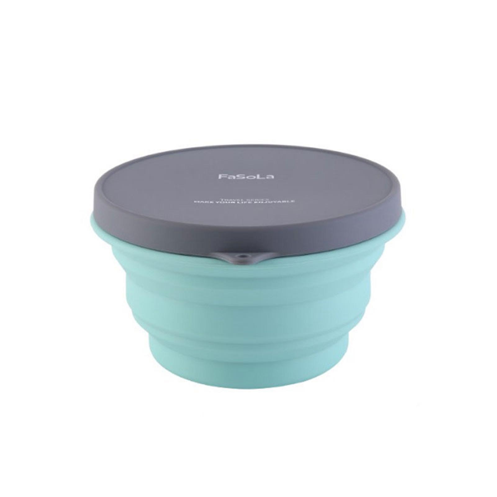 Collapsible Bowl With Lid Microwave Safe Silicone Food Container Portable Bento Lunch Case For Student Office 500/1000ml 500ml зелений
Collapsible Bowl With Lid Microwave Safe Silicone Food Container Portable Bento Lunch Case For Student Office 500/1000ml 500ml зелений
