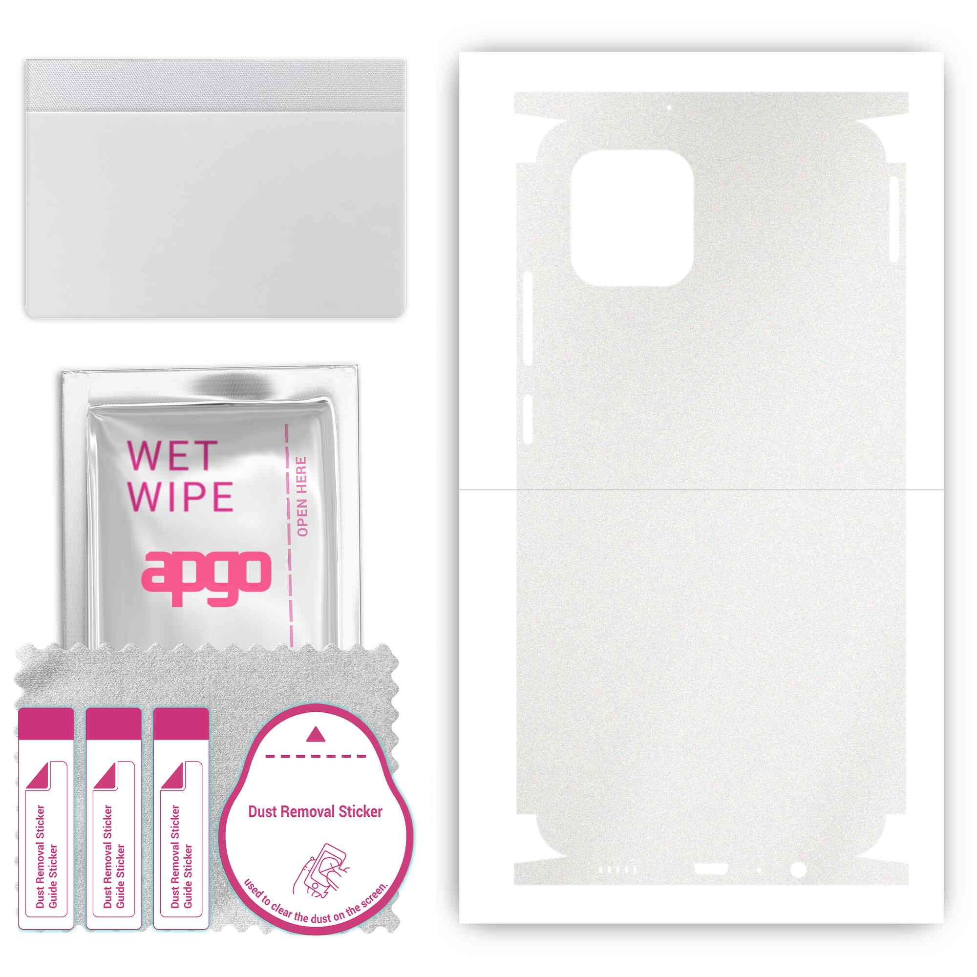 apgo Protective Skin Sticker for the back+sides compatible with Samsung Galaxy A03, Full Wrap Film, Foil, Vinyl - Pattern Matte Transparent
apgo Protective Skin Sticker for the back+sides compatible with Samsung Galaxy A03, Full Wrap Film, Foil, Vinyl - Pattern Matte Transparent