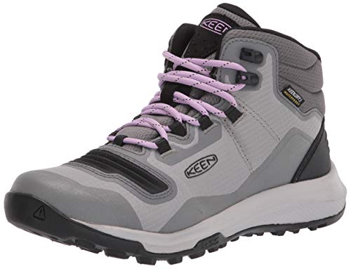 KEEN womens Tempo Flex Mid Height Lightweight Waterproof Hiking Boot, Steel Grey/African Violet, 8 US
KEEN womens Tempo Flex Mid Height Lightweight Waterproof Hiking Boot, Steel Grey/African Violet, 8 US