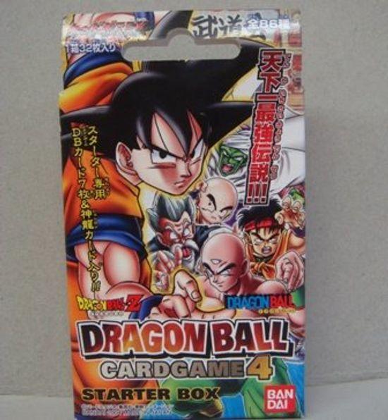 Карточная игра Dragon Ball 4 Starter BOX
Карточная игра Dragon Ball 4 Starter BOX