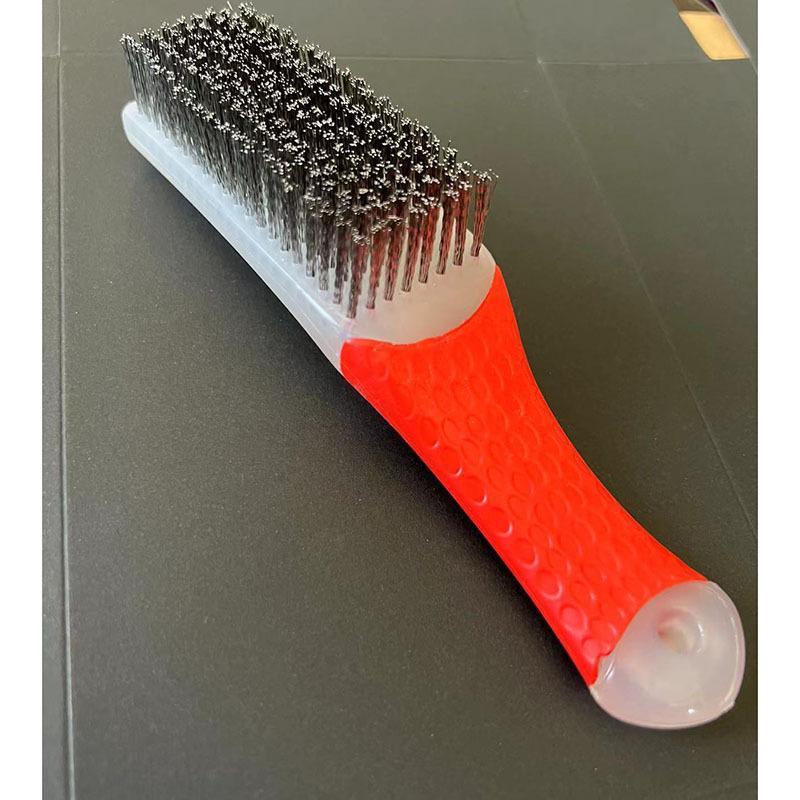 Щетка из нержавеющей стали 304 с силиконовой ручкой для удаления ржавчины и чистки Вэньвань Silicone brush
Щетка из нержавеющей стали 304 с силиконовой ручкой для удаления ржавчины и чистки Вэньвань Silicone brush