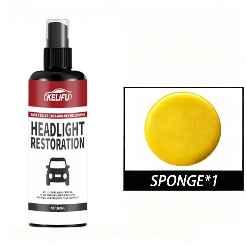 Ceramic Headlight Restoration Spray Kit - Instantly Removes Yellowing & Oxidation, Long-Lasting Gloss Coating, Wax-Free Car Head чорний
Ceramic Headlight Restoration Spray Kit - Instantly Removes Yellowing & Oxidation, Long-Lasting Gloss Coating, Wax-Free Car Head чорний