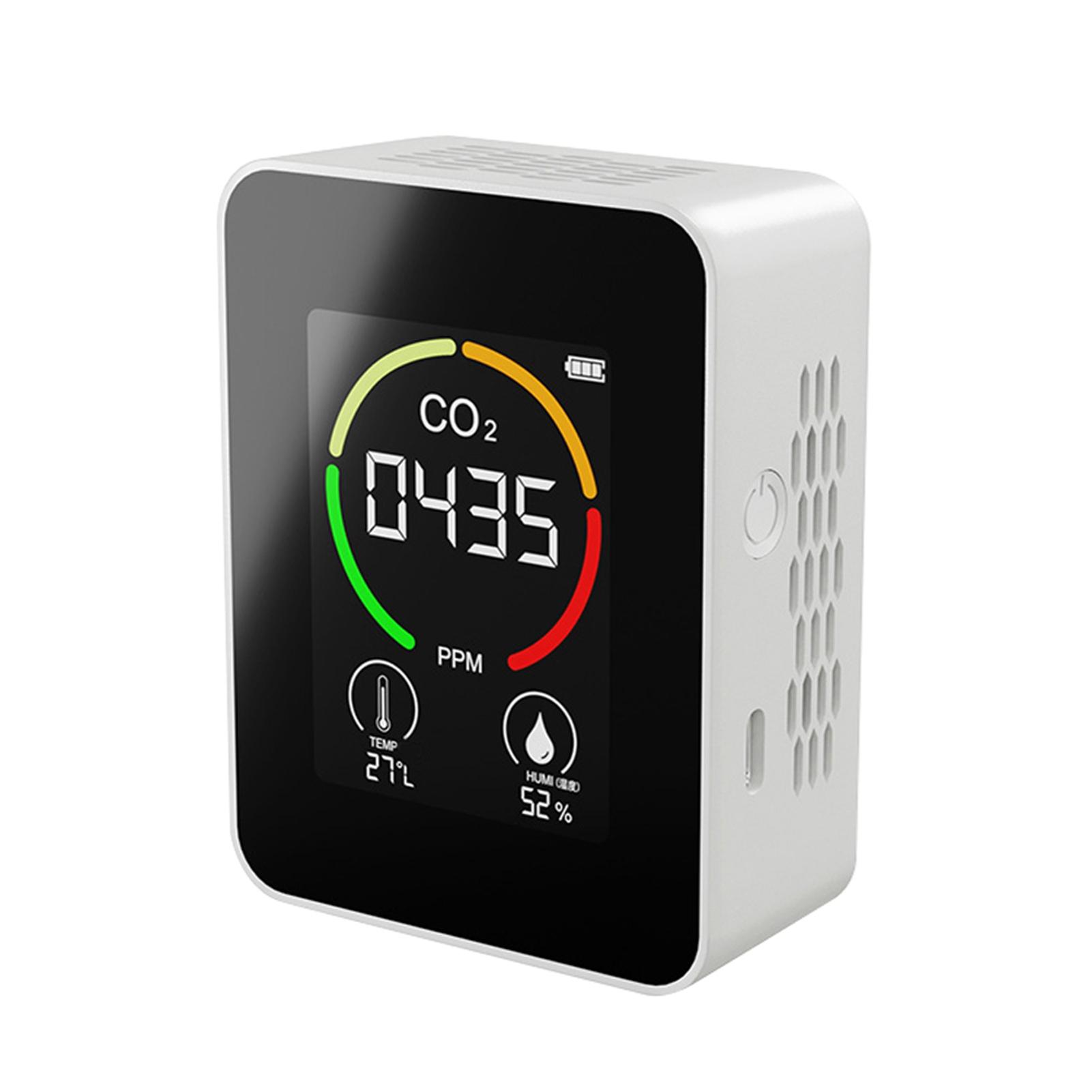Indoor Portable CO2 Detector Multifunctional Thermohygrometer Home Digital Air Detector Intelligent Air Quality Analyzer Monitor
Indoor Portable CO2 Detector Multifunctional Thermohygrometer Home Digital Air Detector Intelligent Air Quality Analyzer Monitor