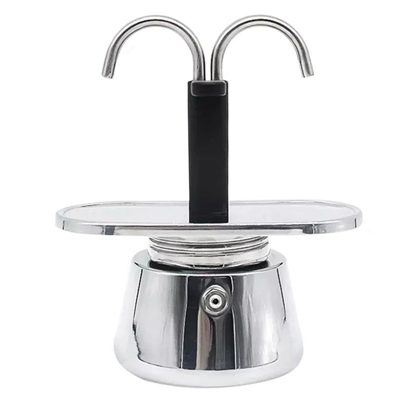 AEE4-Moka Pot Double Head Stainless Steel Mocha Coffee Pot Italian DIY Conduit Coffee Maker Moka Coffee Maker Kitchen Tool
AEE4-Moka Pot Double Head Stainless Steel Mocha Coffee Pot Italian DIY Conduit Coffee Maker Moka Coffee Maker Kitchen Tool