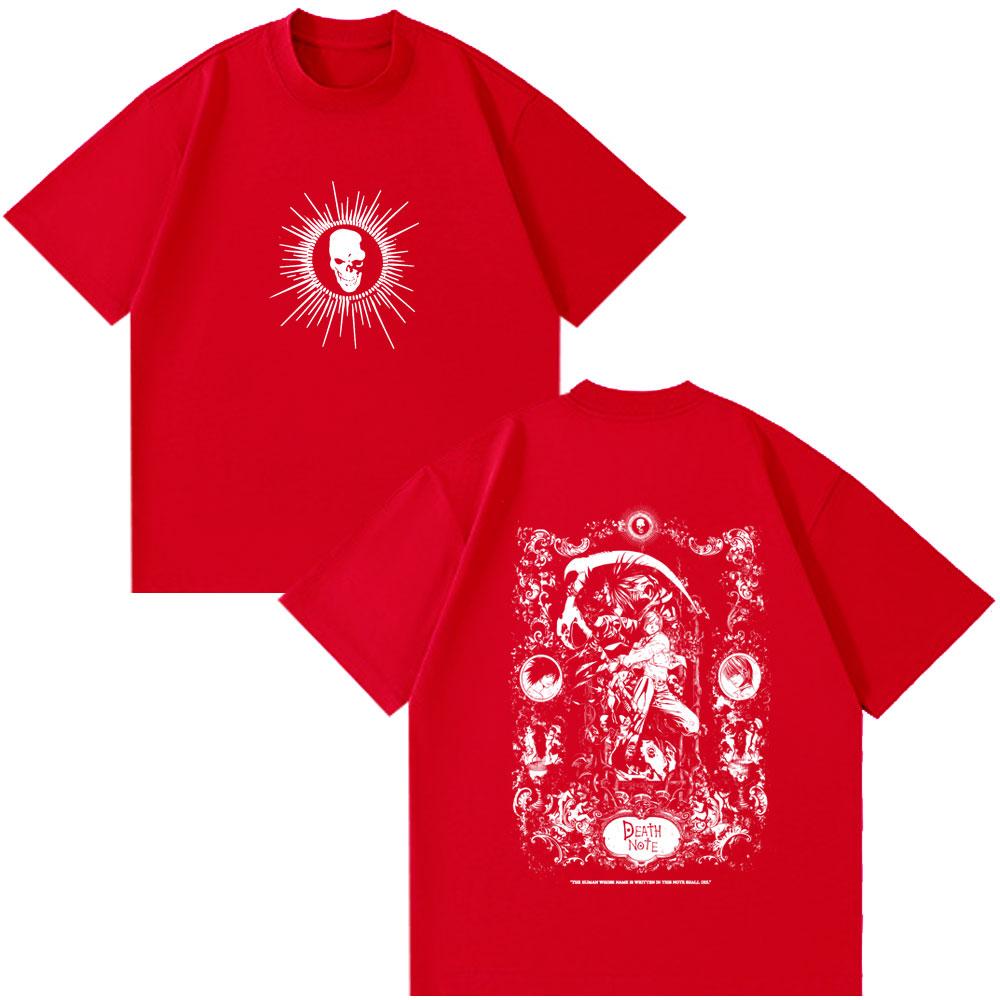 Anime Death Note Ryuk Yagami Light L·Lawliet T Shirts Unisex Women Cotton Teetops Fashion Short Sleeve T-shirts Couple Streetwears S
Anime Death Note Ryuk Yagami Light L·Lawliet T Shirts Unisex Women Cotton Teetops Fashion Short Sleeve T-shirts Couple Streetwears S