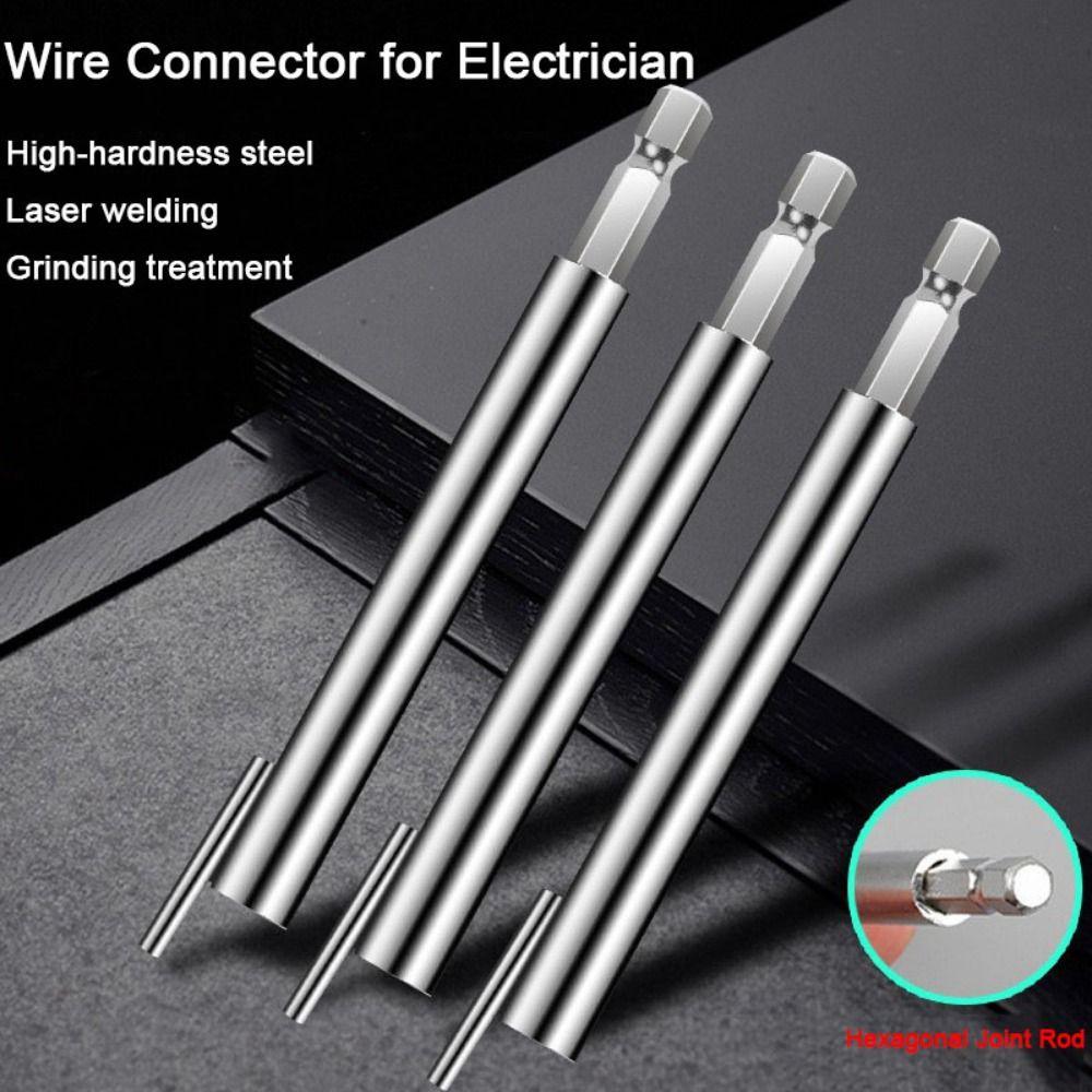 3Pcs Power Drill Drivers Quickly Wire Twister Wire Twisting Tool Building and Equipment 3Pcs
3Pcs Power Drill Drivers Quickly Wire Twister Wire Twisting Tool Building and Equipment 3Pcs