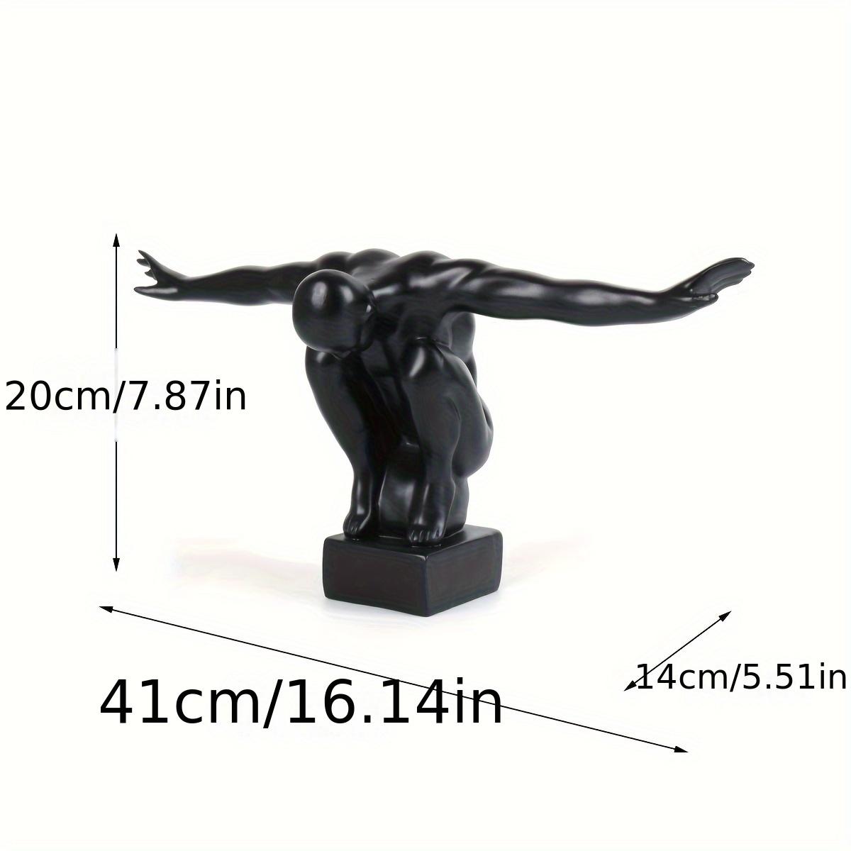 Resin Athlete Sculpture, Dynamic Diver Figurine, Sports Themed Artwork, Versatile Room Decor, Ideal for Various Holidays
Resin Athlete Sculpture, Dynamic Diver Figurine, Sports Themed Artwork, Versatile Room Decor, Ideal for Various Holidays