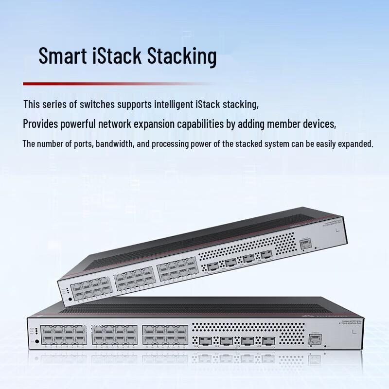 Huawei S1730S-S24T4S-QA3 Enterprise Gigabit Switch
Huawei S1730S-S24T4S-QA3 Enterprise Gigabit Switch