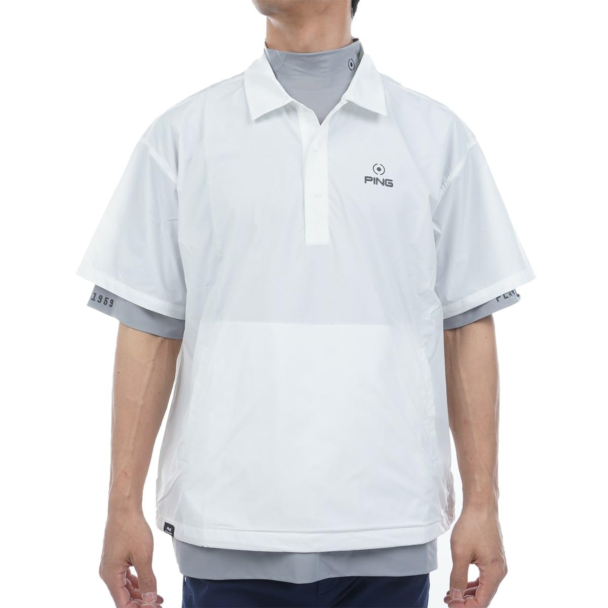 PING Apparel Men s Water-Repellent Layered Twin Set (Moisture-Wicking, Quick-Drying, UV Protection) / Golf / 621-5160309 030_White L
PING Apparel Men s Water-Repellent Layered Twin Set (Moisture-Wicking, Quick-Drying, UV Protection) / Golf / 621-5160309 030_White L