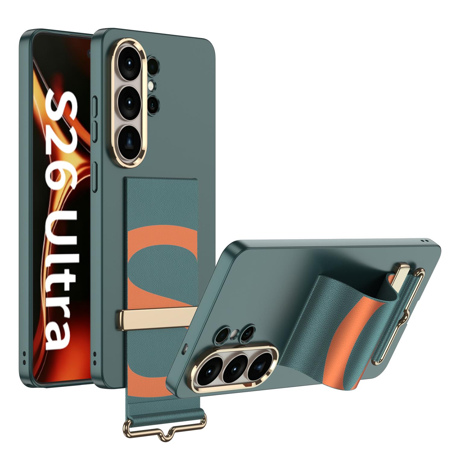For Galaxy S26ultra Luxury Wrist Strap Ultra-thin Matte Phone Case for Samsung S25 Ultra S26 Ultra Shockproof PC Slim Hard Cover Galaxy S26 Ultra зелений
For Galaxy S26ultra Luxury Wrist Strap Ultra-thin Matte Phone Case for Samsung S25 Ultra S26 Ultra Shockproof PC Slim Hard Cover Galaxy S26 Ultra зелений