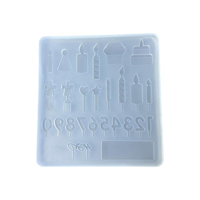 Multipurpose Silicone Candle Mold Birthday Candle Shape Crafting Molds for Festival Celebrations and Cake Decorating 1
Multipurpose Silicone Candle Mold Birthday Candle Shape Crafting Molds for Festival Celebrations and Cake Decorating 1