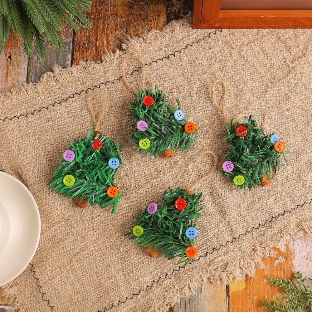 2 Pcs Buttons Christmas Decoration Accessories Christmas Tree Pendant Mini Christmas Tree Gift
2 Pcs Buttons Christmas Decoration Accessories Christmas Tree Pendant Mini Christmas Tree Gift