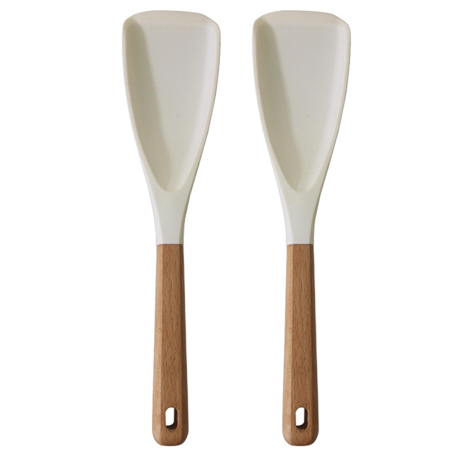 2piece Non Stick Pan Special Shovel Silicone Spatula Set For Various Cooking Needs Scooping
2piece Non Stick Pan Special Shovel Silicone Spatula Set For Various Cooking Needs Scooping