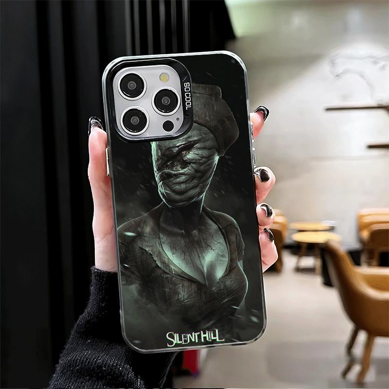 Silent Hill Horror Theme Shockproof Phone Case for iPhone 17 Air 16 16E 15 Pro Max 14 Plus 13 Mini 12 Back Cover Anti Fall Funda iPhone 15 Pro
Silent Hill Horror Theme Shockproof Phone Case for iPhone 17 Air 16 16E 15 Pro Max 14 Plus 13 Mini 12 Back Cover Anti Fall Funda iPhone 15 Pro