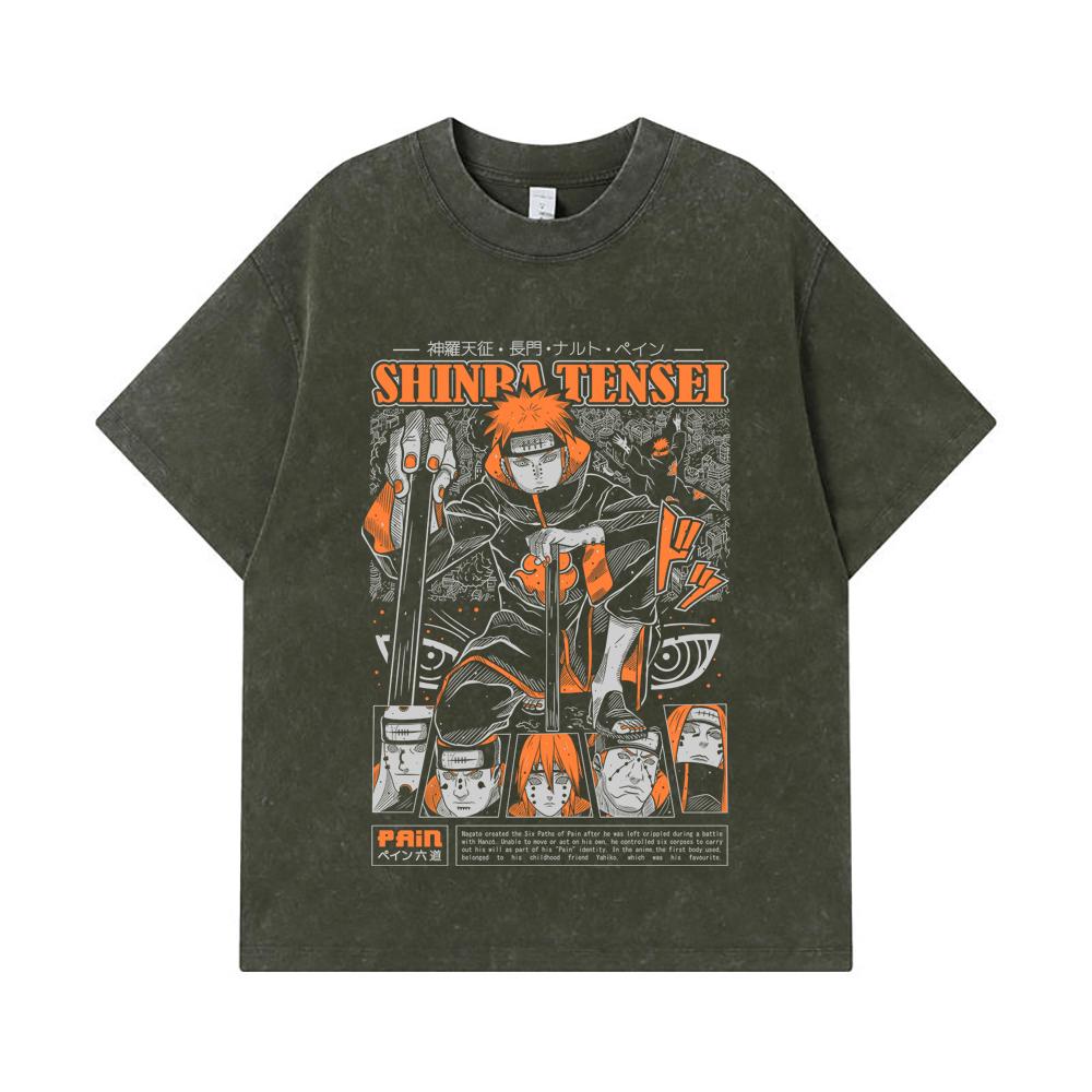 275 GSM Washed T-shirts 100% Cotton Naruto V21 Pain Print Unisex Heavy Cotton T Shirt S
275 GSM Washed T-shirts 100% Cotton Naruto V21 Pain Print Unisex Heavy Cotton T Shirt S