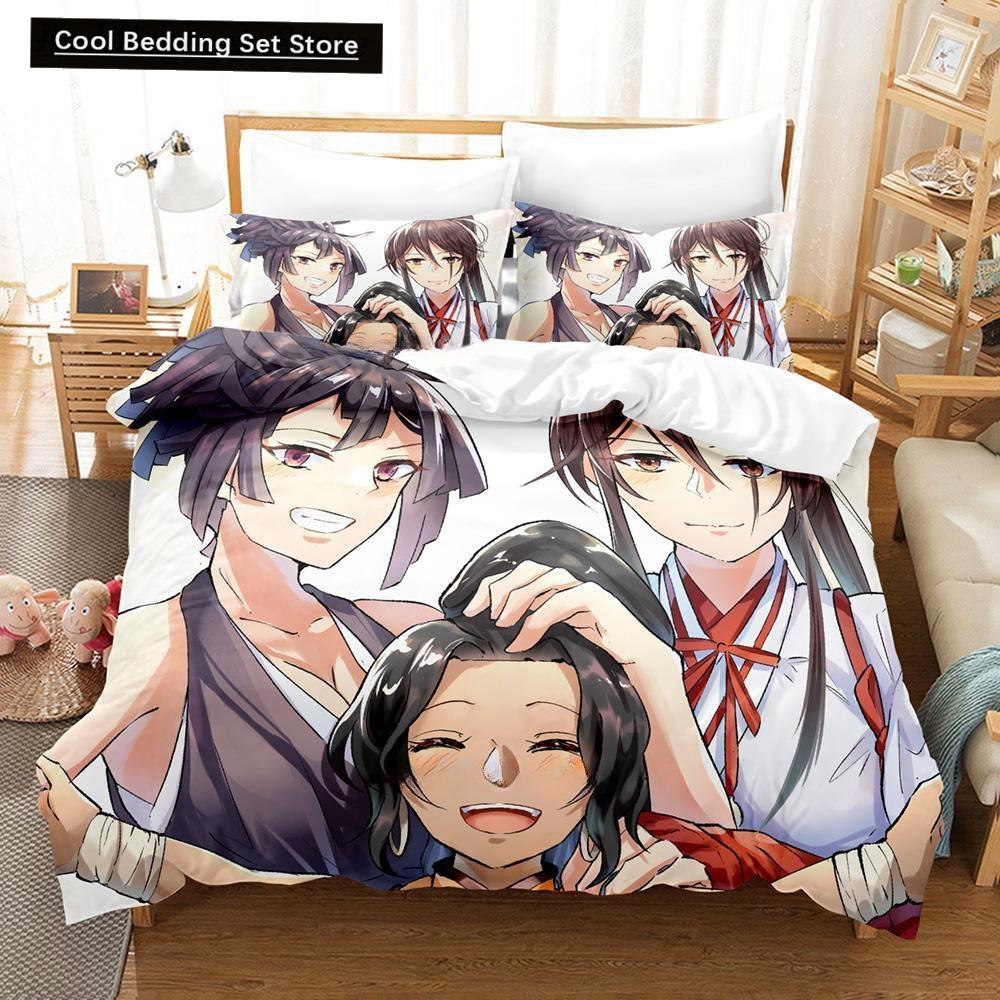 Fashion Anime Hell s Paradise: Jigokuraku Bedding Set Cartoon three-piece set Adult Kid Bedroom Duvet cover Sets Home Textiles EU single(135x200cm)
Fashion Anime Hell s Paradise: Jigokuraku Bedding Set Cartoon three-piece set Adult Kid Bedroom Duvet cover Sets Home Textiles EU single(135x200cm)