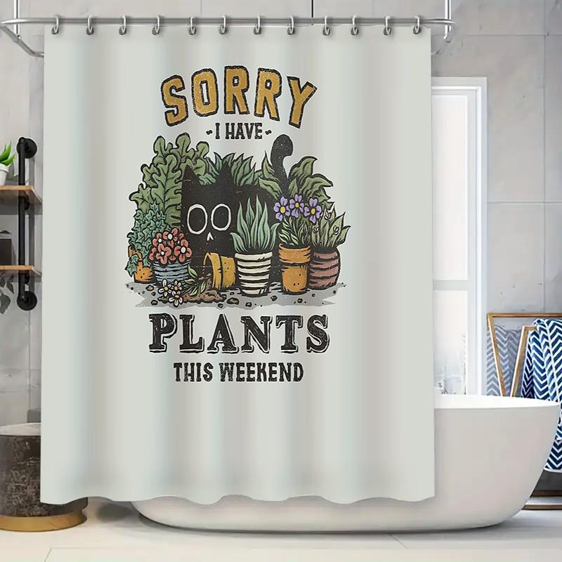 Botanical Shower Curtain Tropical Leaves Plant Pattern Bathroom Decor Nature Greenery Shower Liner Waterproof Home Textile W60H190(CM)-1 Pcs
Botanical Shower Curtain Tropical Leaves Plant Pattern Bathroom Decor Nature Greenery Shower Liner Waterproof Home Textile W60H190(CM)-1 Pcs