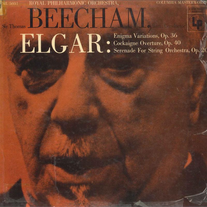 LP Record ELGAR SIR THOMAS BEECHAM ROYAL PHIL - Enigma Variations, Op.36 / Cockaign ML5031 COLUMBIA US Classical Used
LP Record ELGAR SIR THOMAS BEECHAM ROYAL PHIL - Enigma Variations, Op.36 / Cockaign ML5031 COLUMBIA US Classical Used