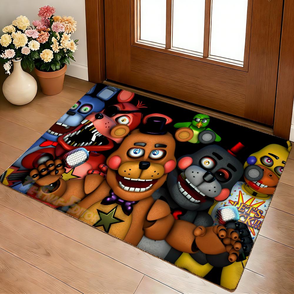 Anime F-Five Nights At Freddy s Floor Mat Cozy Flannel Soft Thick Non-Slip Mat For Living Room Bedroom Kitchen Decor Rugs 40x60cm
Anime F-Five Nights At Freddy s Floor Mat Cozy Flannel Soft Thick Non-Slip Mat For Living Room Bedroom Kitchen Decor Rugs 40x60cm