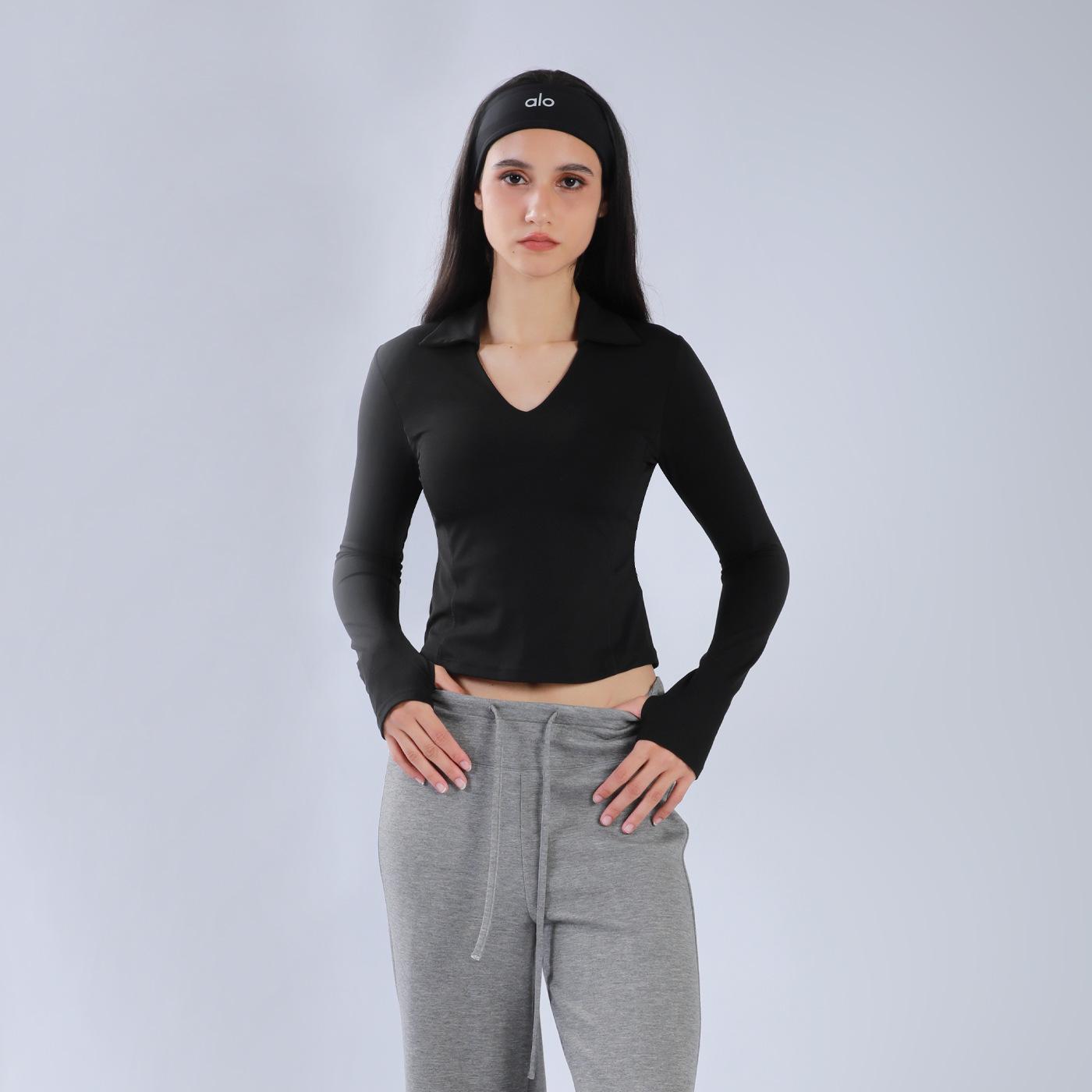 French Elegance Polo Collar Deep V Long Sleeve Fixed Chest Pad Fitness Top XL чорний
French Elegance Polo Collar Deep V Long Sleeve Fixed Chest Pad Fitness Top XL чорний