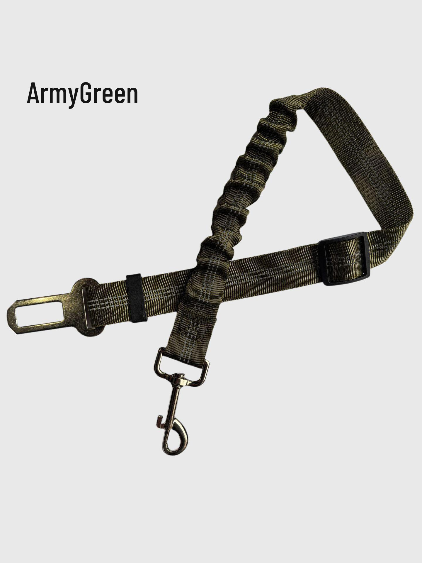 Светоотражающий втягивающийся поводок-ремень безопасности для собак и кошек для автомобиля с эластичным буфером безопасности 2.5-70 cm армия зеленый
Светоотражающий втягивающийся поводок-ремень безопасности для собак и кошек для автомобиля с эластичным буфером безопасности 2.5-70 cm армия зеленый