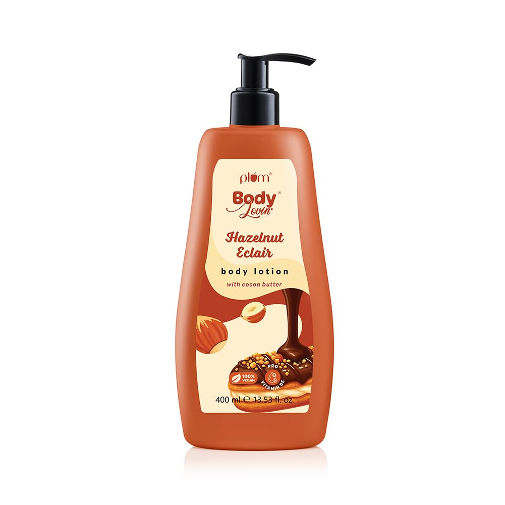 Plum BodyLovin Hazelnut Eclair Body Lotion | Cocoa Butter & Vitamin B5 for Deep Moisturization | Hazelnut & Vanilla Notes | Non-Greasy & Lightwei
Plum BodyLovin Hazelnut Eclair Body Lotion | Cocoa Butter & Vitamin B5 for Deep Moisturization | Hazelnut & Vanilla Notes | Non-Greasy & Lightwei