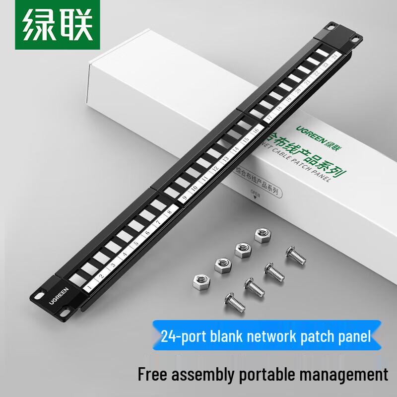 Ugreen 24-Port Universal Network Patch Panel
Ugreen 24-Port Universal Network Patch Panel