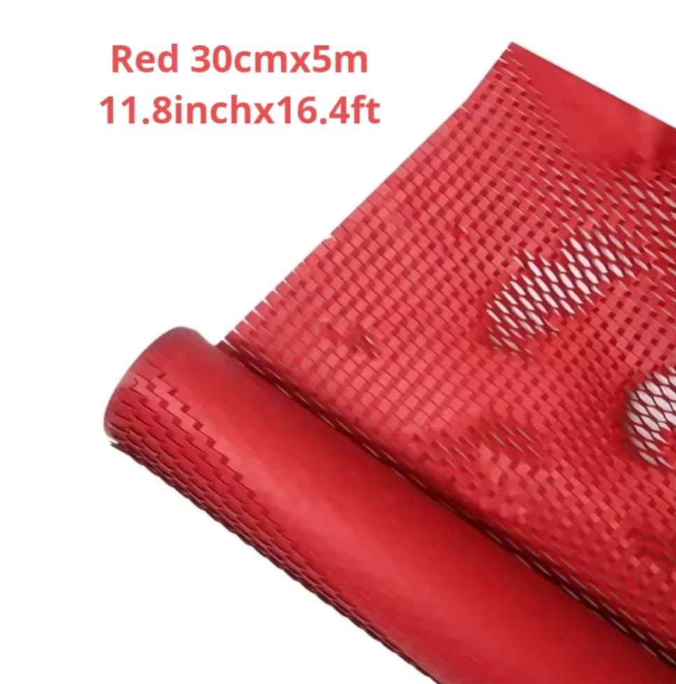 Red honeycomb paper, environmentally friendly cushioning packaging, used for DIY gift packaging, etc
Red honeycomb paper, environmentally friendly cushioning packaging, used for DIY gift packaging, etc