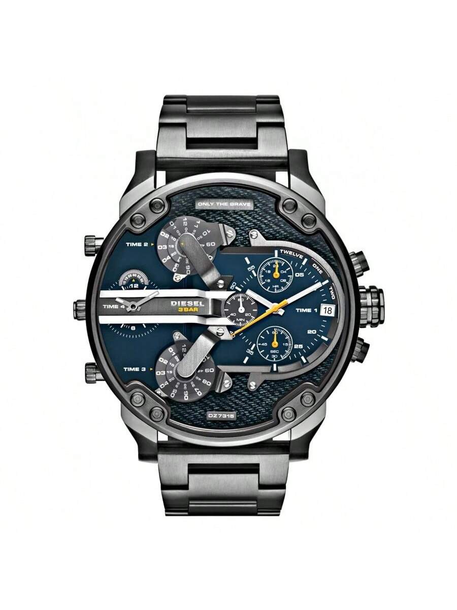 Diesel Oversized 57mm Dial Multi-Time Chronograph for Men – Statement Piece for Night Out, Streetwear & Travel – DZ7331 синій
Diesel Oversized 57mm Dial Multi-Time Chronograph for Men – Statement Piece for Night Out, Streetwear & Travel – DZ7331 синій