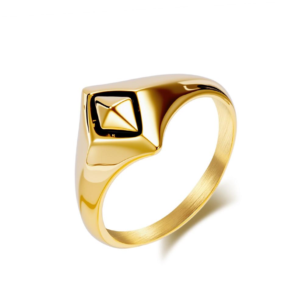 New Punk Vintage Rhombus Squares Ring for Men Stainless Steel Ring Gold Plated Jewelry 12 золотий
New Punk Vintage Rhombus Squares Ring for Men Stainless Steel Ring Gold Plated Jewelry 12 золотий